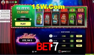 BET7 Plataforma - Certificada MGA desde 2015